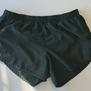 Nike Women's Forest Green Athletic Shorts